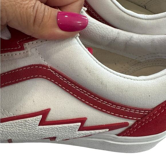 Vans Old Skool Bolt Sneakers Shoes 'Red' - NEW Size 12 - Picture 4 of 11